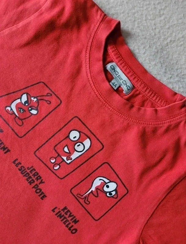 T-shirt Cinq Sur Cinq 4 jaar – photo 3